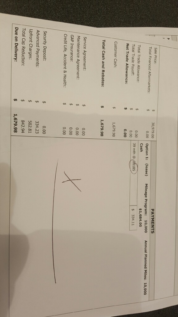 Mf And Residual For Infiniti Qx50 Ask The Hackrs Leasehackr Forum That Is What My Brother Got Quoted With A Msrp Of 37k Do You Guys Think He Can Bit Better The Mf Right For His Score
