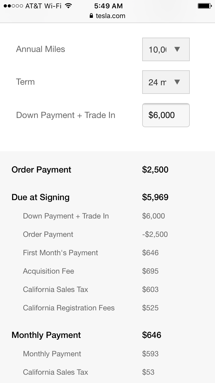 Tesla lease deals - with calculator - Share Deals & Tips - FORUM ...