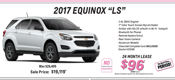 Equinox Require Chevrolet Lease Loyalty Or A Competetive In Your Household All Applicable Rebates Including Conquest
