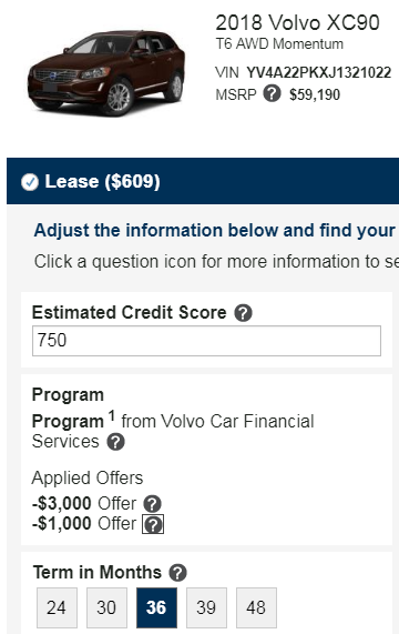 2018 Volvo Xc90 T6 Awd Momentum 7 Penger Suv Lease Ask The Image Png360 571 38 4 Kb