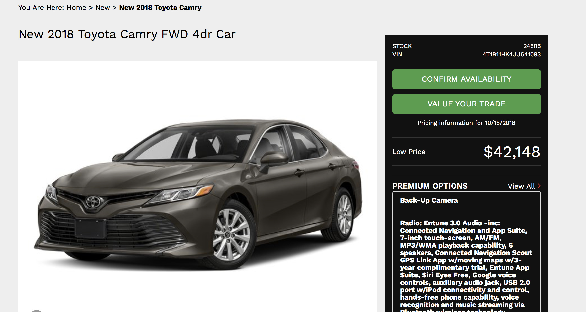 Did I Get A Good Deal On 2018 Camry Xse Ask The Hackrs Screen Shot 2018 10 15 At 9 57 47 Am Jpg2366 1260 565 Kb