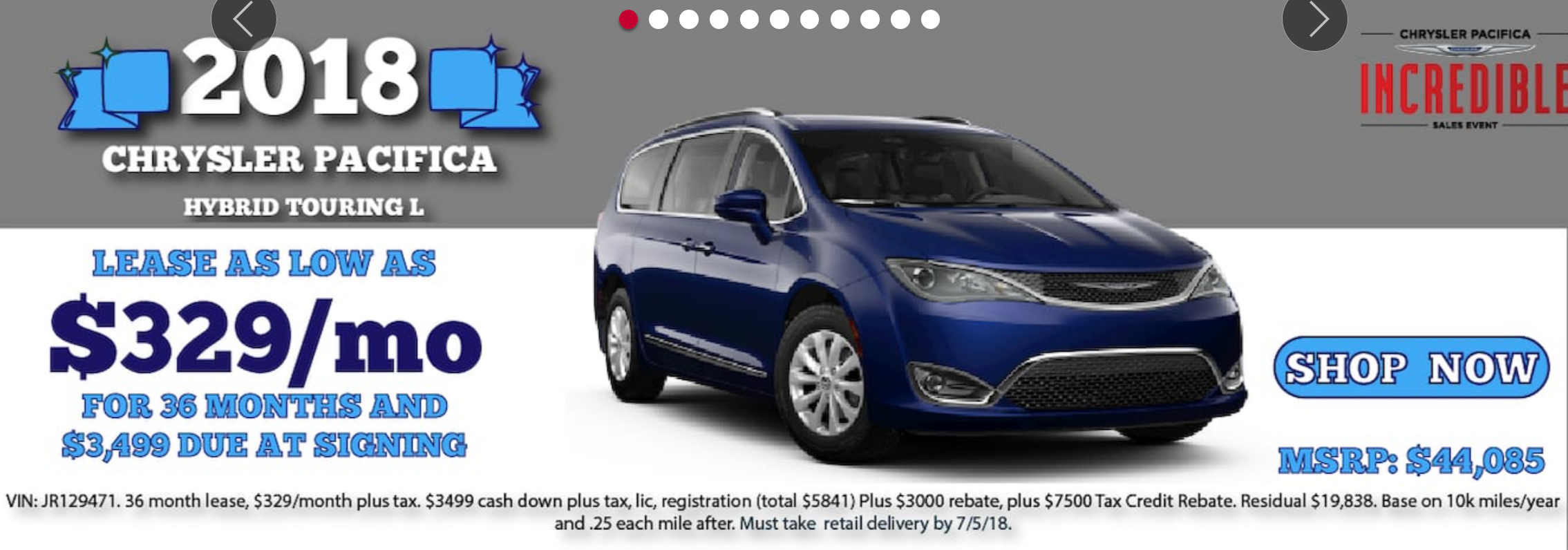 Chrysler Pacifica Hybrid 2018 Ask The Hackrs Leasehackr Forum Chrysler Pacifica Hybrid 2018