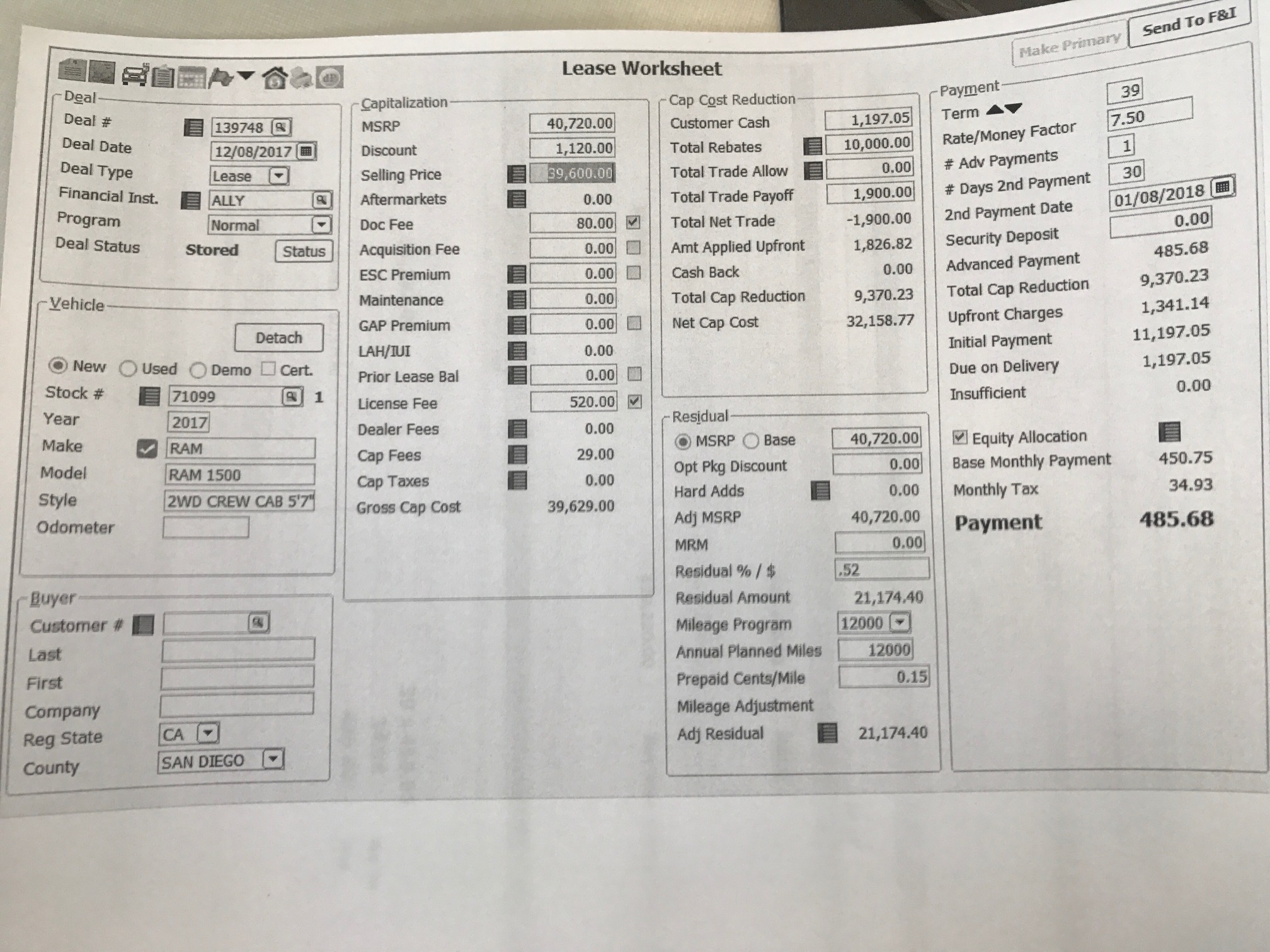 Lease Money Factor >> 2017 Ram 1500 Please Help Ask The Hackrs Leasehackr Forum Lease Money Factor >> 2017 Ram 1500 Please Help Ask The Hackrs Leasehackr Forum
